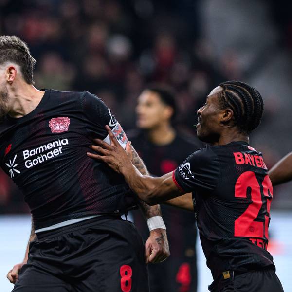 LEVERKUSEN, GERMANY - 13 DECEMBER, 2025: Robert Andrich, goal - Bundesliga match Bayer 04 Leverkusen vs 1.FC Koeln at BayArena. PUBLICATIONxNOTxINxRUS Copyright: xVitaliixKliuievx