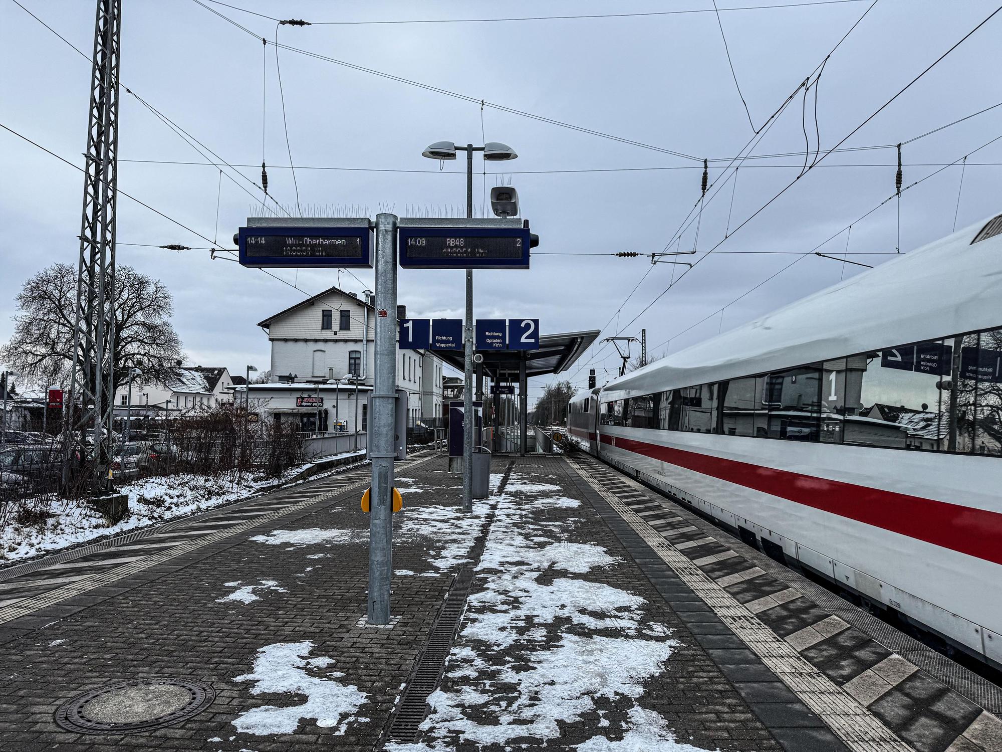 Wenn ab Februar die große Streckensanierung zwischen Hagen und Dortmund beginnt, hält monatelang kein Zug mehr am Leichlinger Bahnhof.