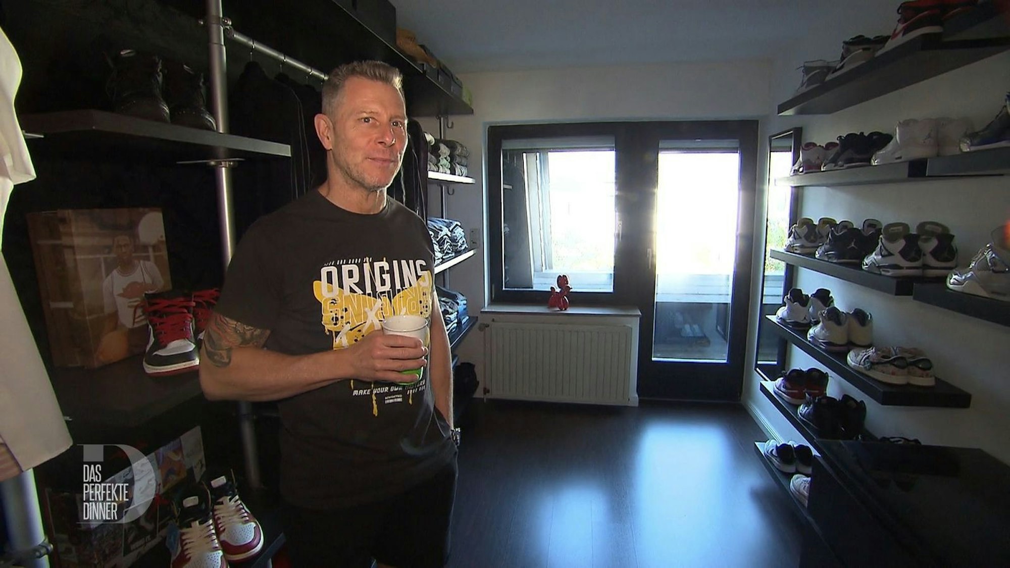 Frankys Schuhsammlung hat ein Zimmer für sich.
(Bild: RTL)