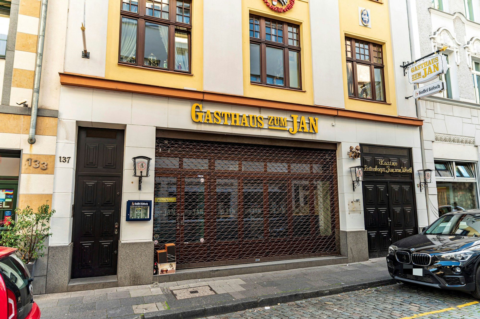 Das „Gasthaus zum Jan“ in der Thieboldsgasse wird an Aschermittwoch geschlossen. Das Bild ist eine Archivaufnahme aus dem Jahr 2020.