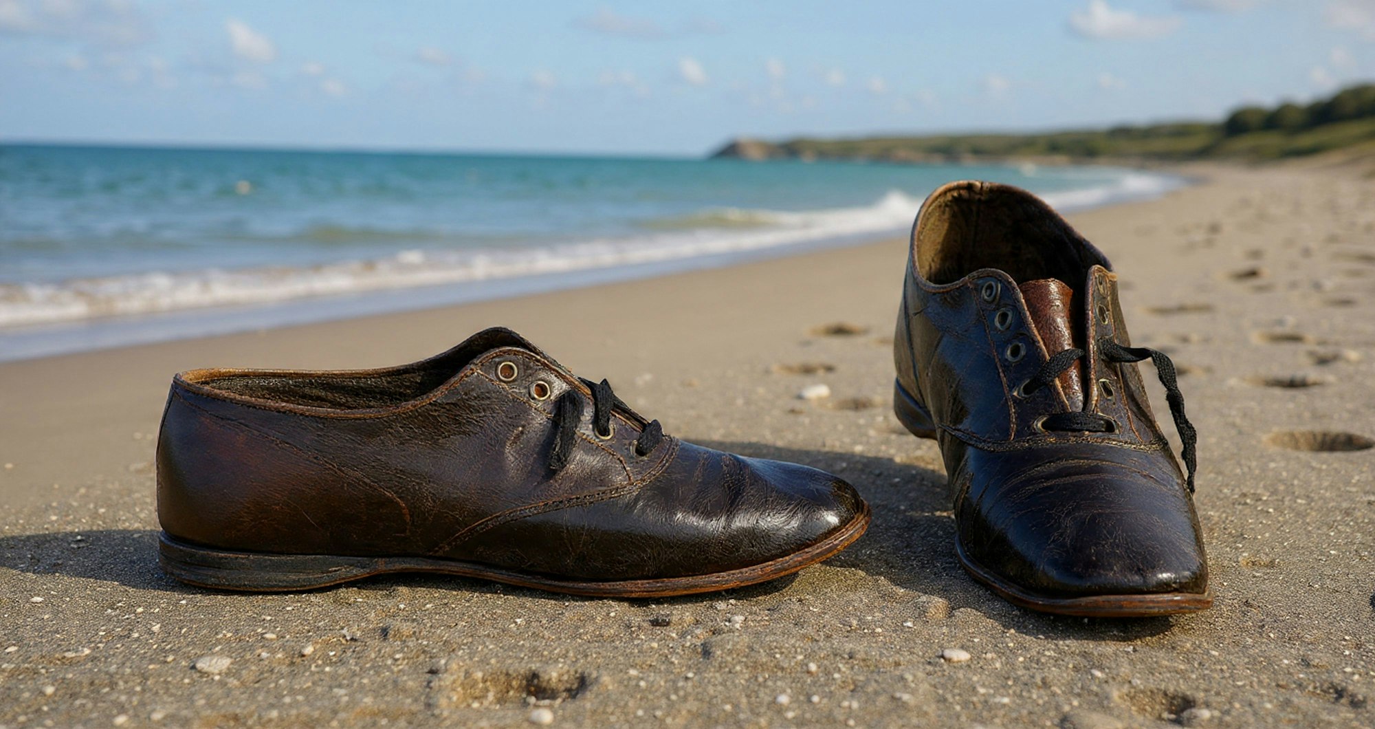 Schuhe aus dem viktorianischen Zeitalter.