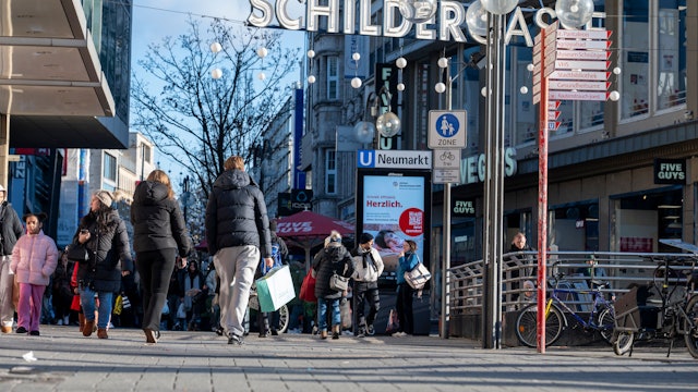 In der Schildergasse wurden 2025 mehr als 21 Millionen Passanten gezählt.