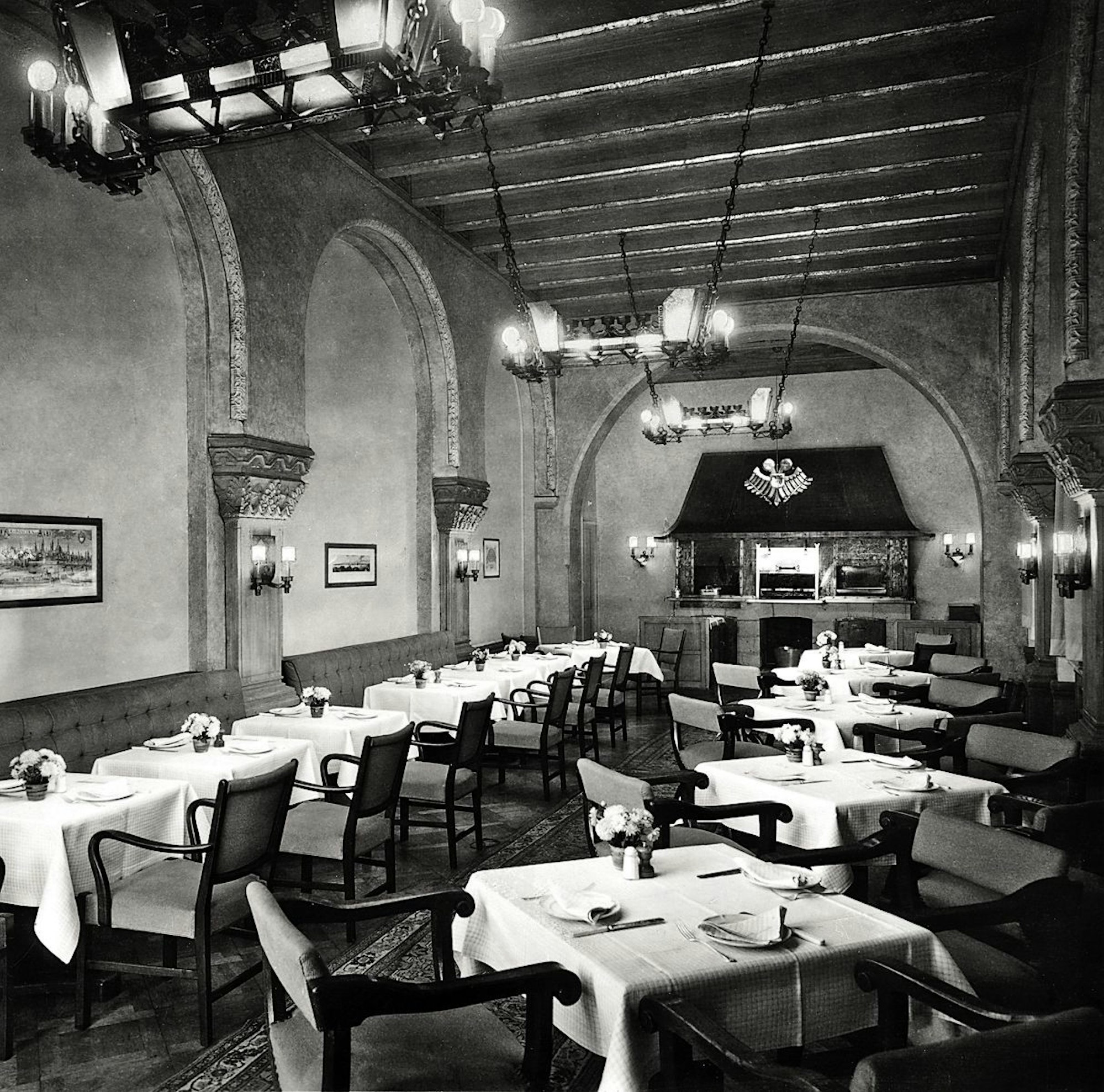 Der Vorläufer der Hanse Stube war ein kleines Grillrestaurant.