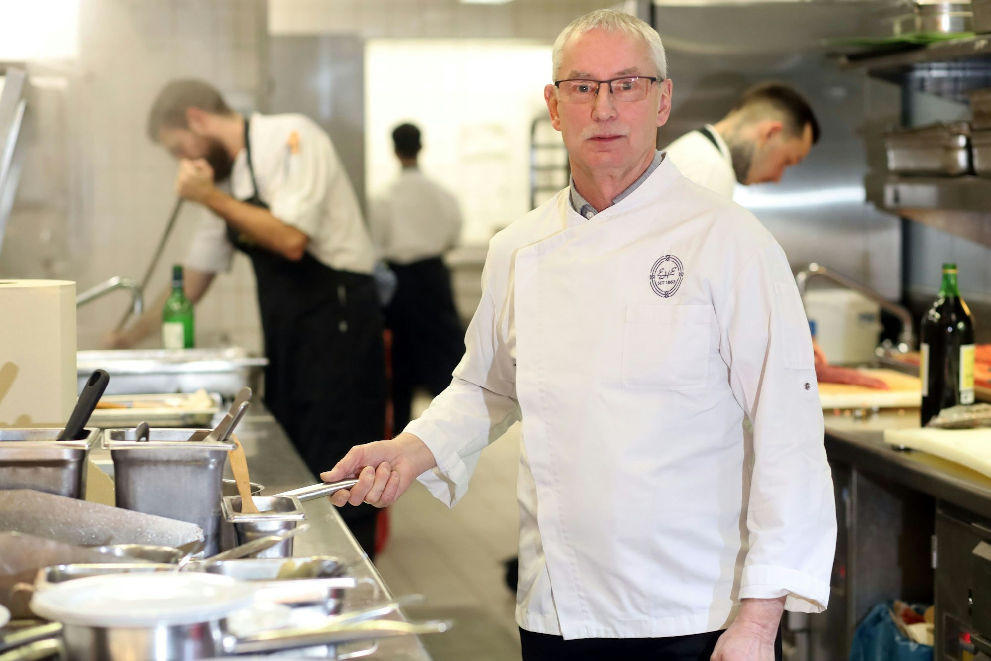 Bernhard Stützer arbeitete von 1985 bis 2025 in der Hanse Stube.