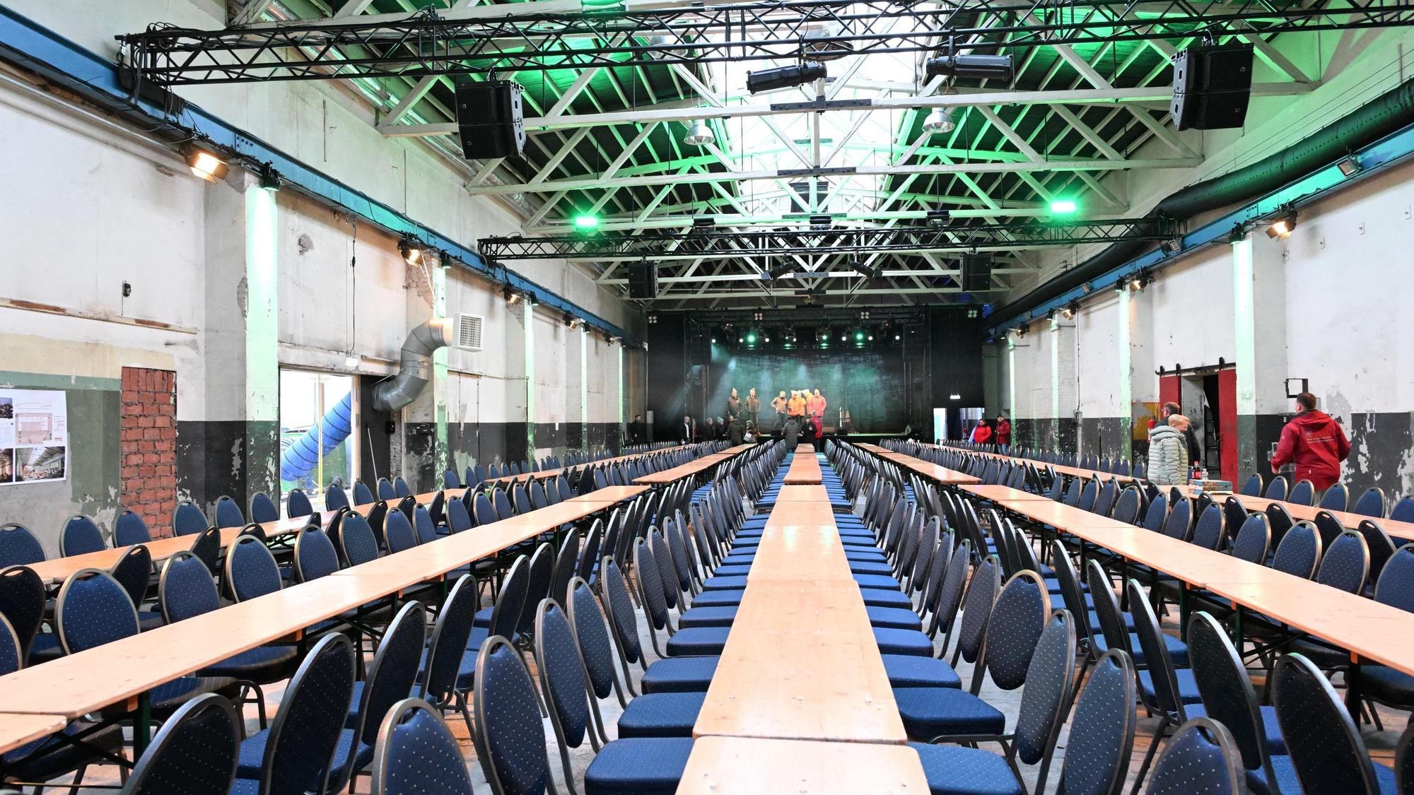 Das Foto zeigt die Zentralwerkstatt