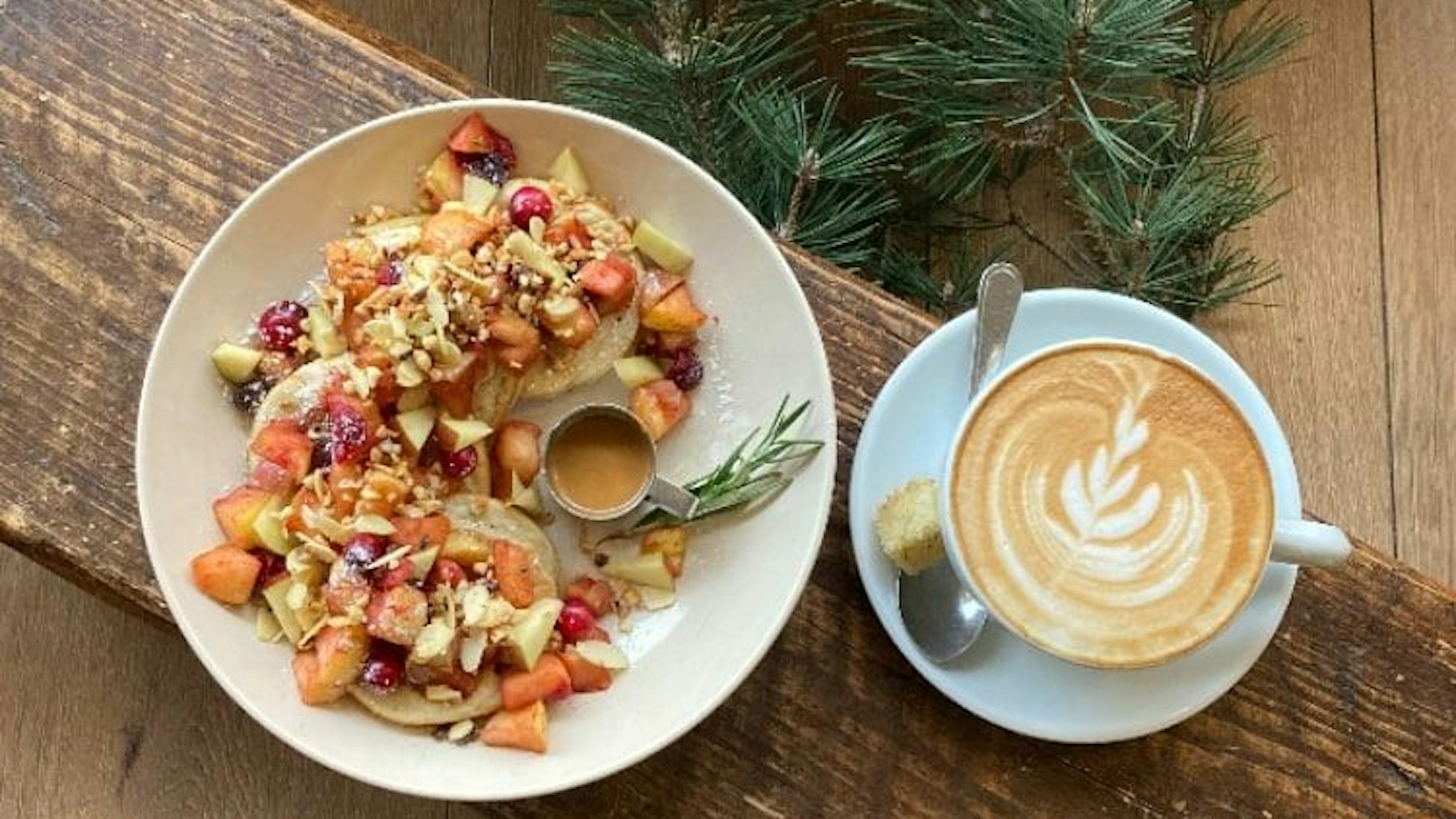 Mit winterlichen Pancakes siegte das Nippeser Café Mexi.