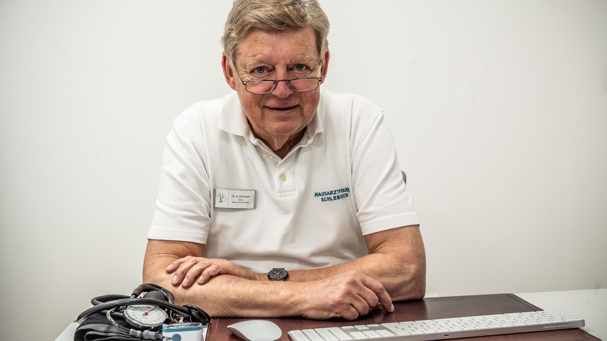 Doktor Andreas Schnadt, Allgemeinmediziner Bild: Ralf Krieger