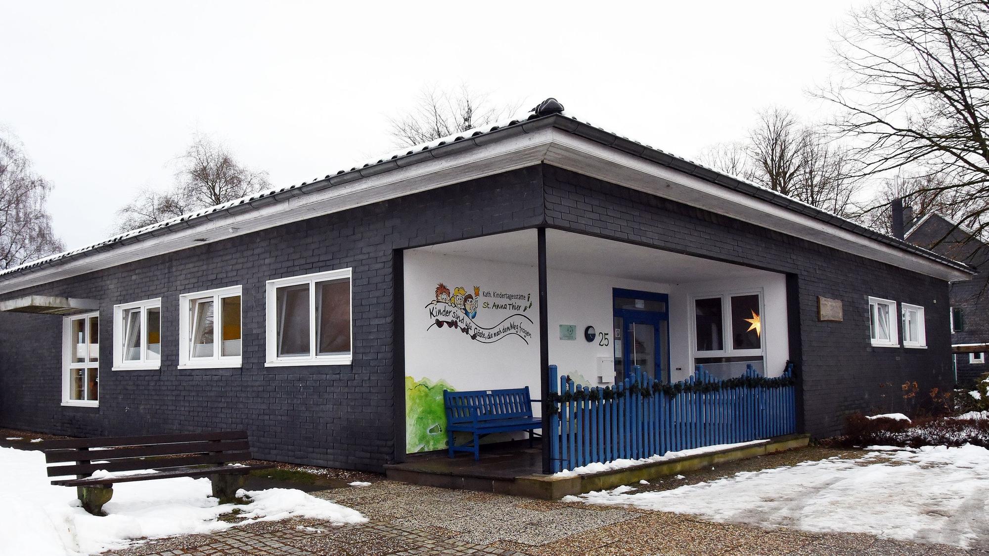 Das Foto zeigt das Gebäude der Kita St. Anna in Wipperfürth-Thier.