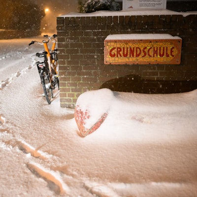 Viele Schulen im Norden und Westen bleiben heute winterbedingt geschlossen.