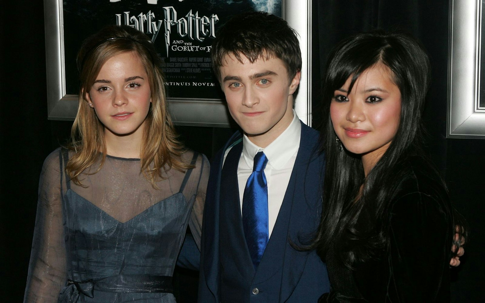 An der Seite von Emma Watson (links) und Daniel Radcliffe wurde Katie Leung dank der „Harry Potter“-Filmreihe weltberühmt. (Bild: Getty Images / Peter Kramer)