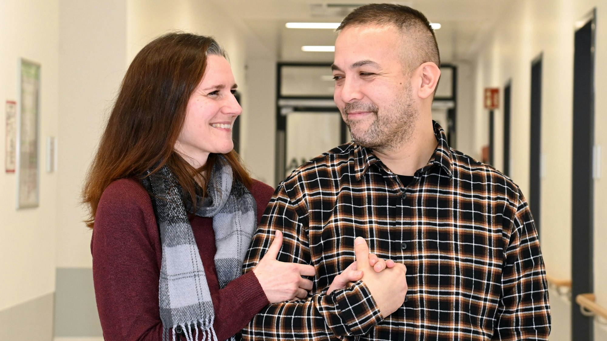 Jens Kreuch und seine Partnerin Sylvia Greulich.