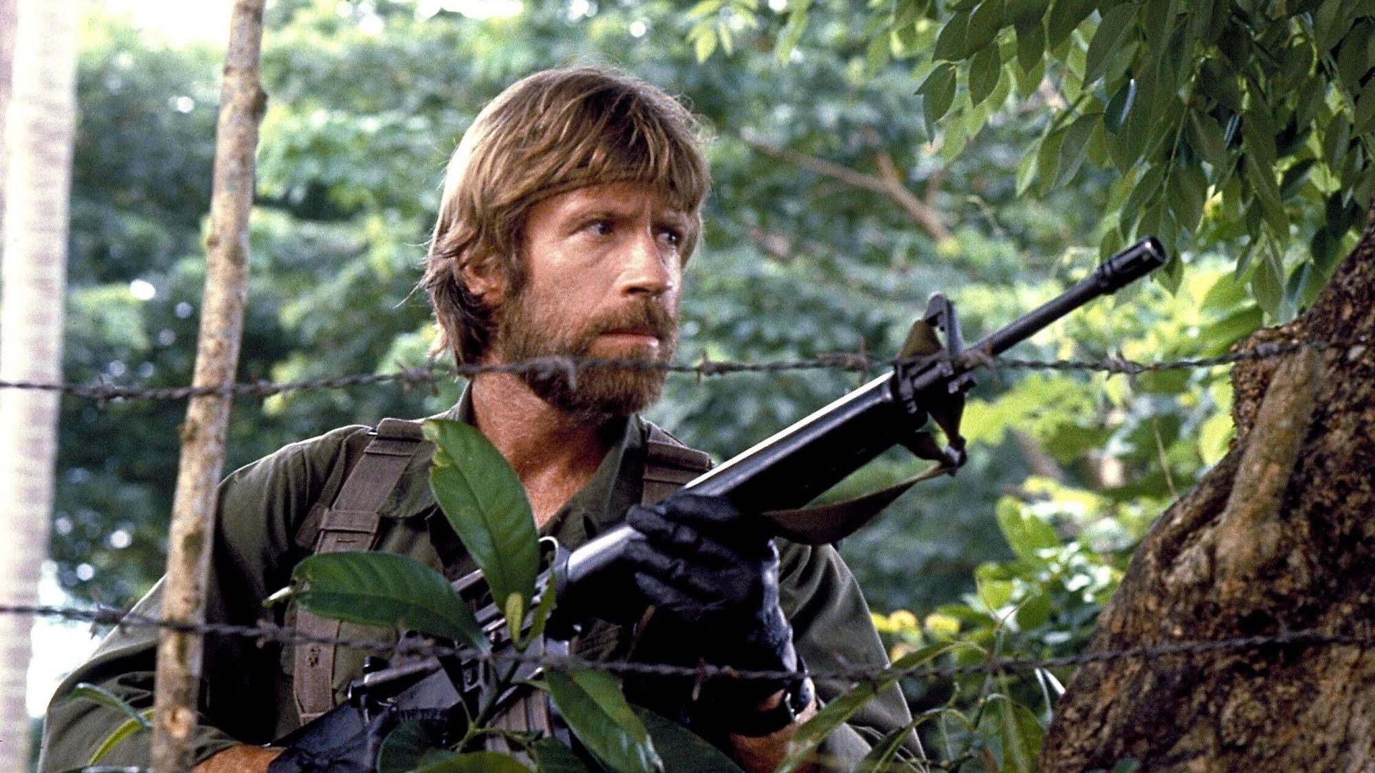 Chuck Norris in seiner Paraderolle als James Braddock im Actionklassiker „Missing in Action“ von 1984.
