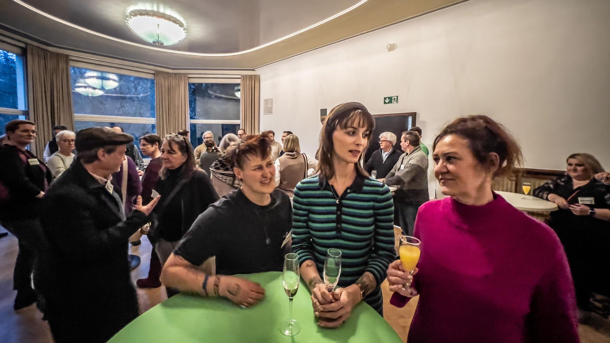 Neujahrsempfang der Grünen in der Villa Wuppermann. Bild: Ralf Krieger
