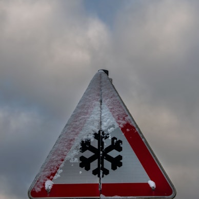 In Teilen von NRW kann es glatt werden.