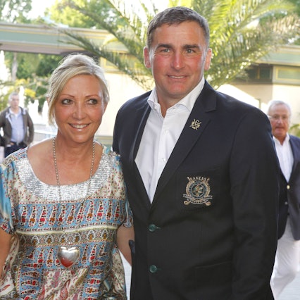 Stefan Kuntz mit seiner Ehefrau Sabine bei einem Charity-Event 2014.