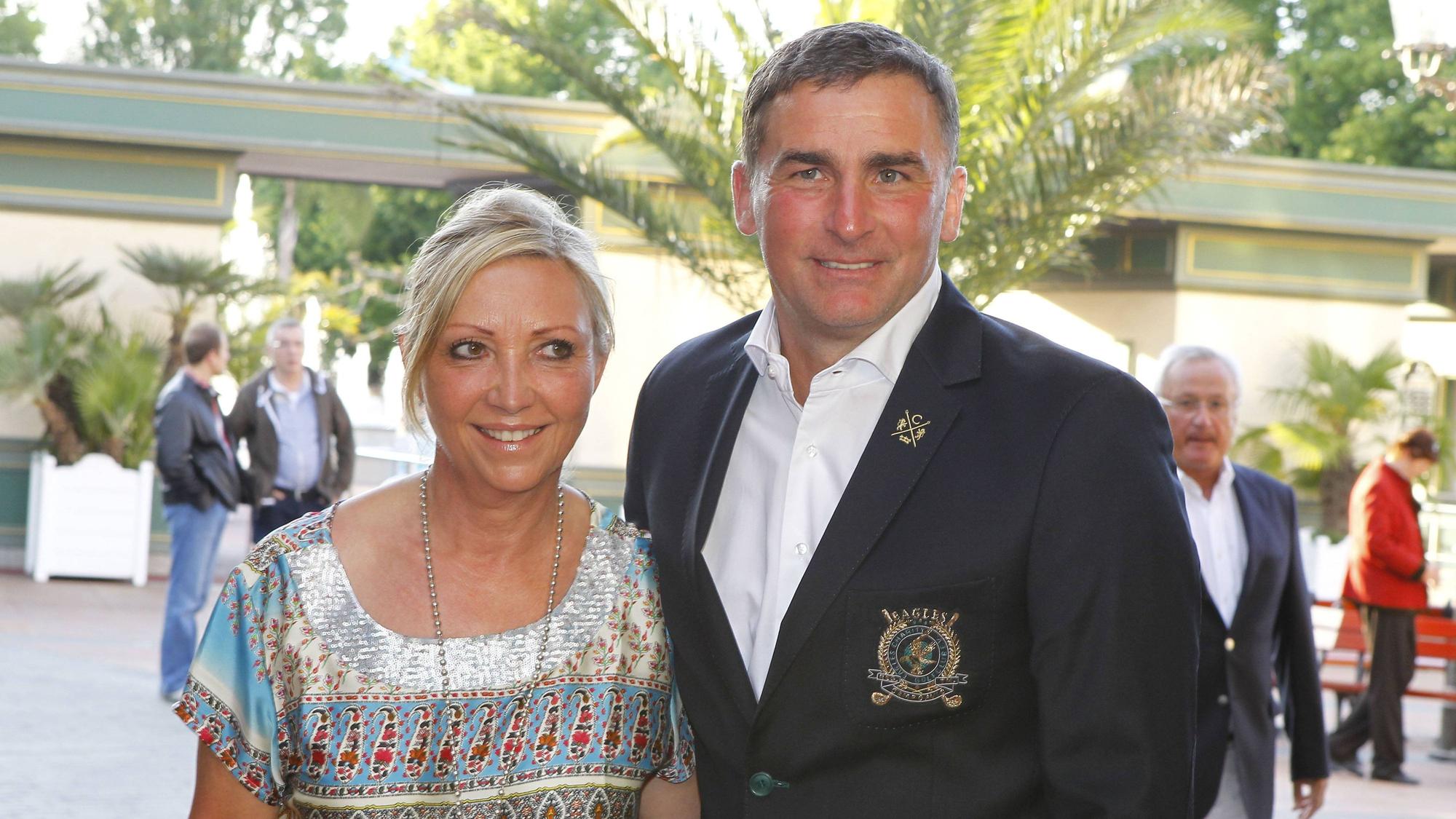 Stefan Kuntz mit seiner Ehefrau Sabine bei einem Charity-Event 2014.