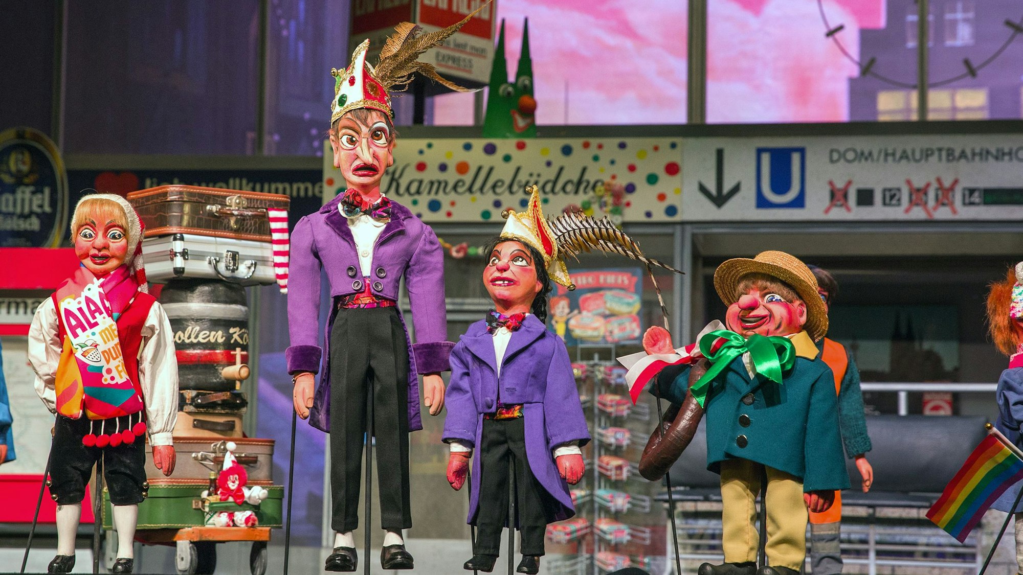 Puppensitzung im Hänneschen Theater