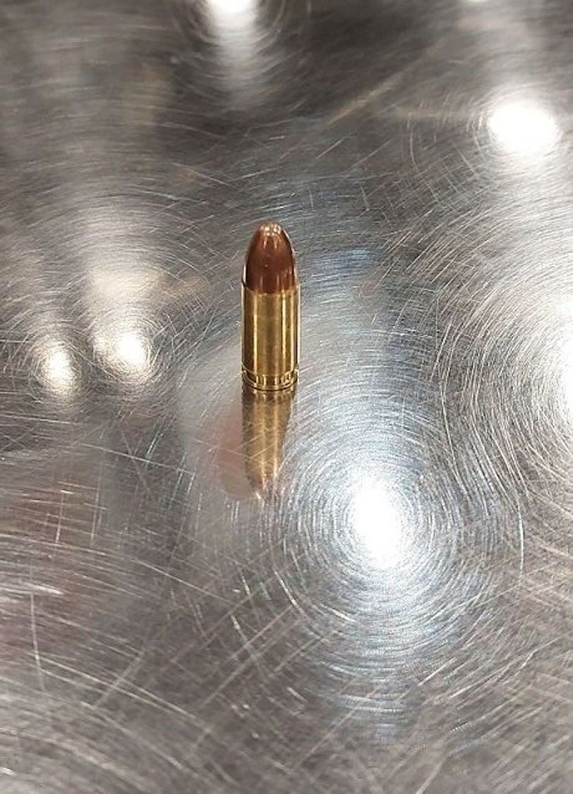 Die Bundespolizei stellte eine einzelne Patrone am Flughafen Köln/Bonn sicher.