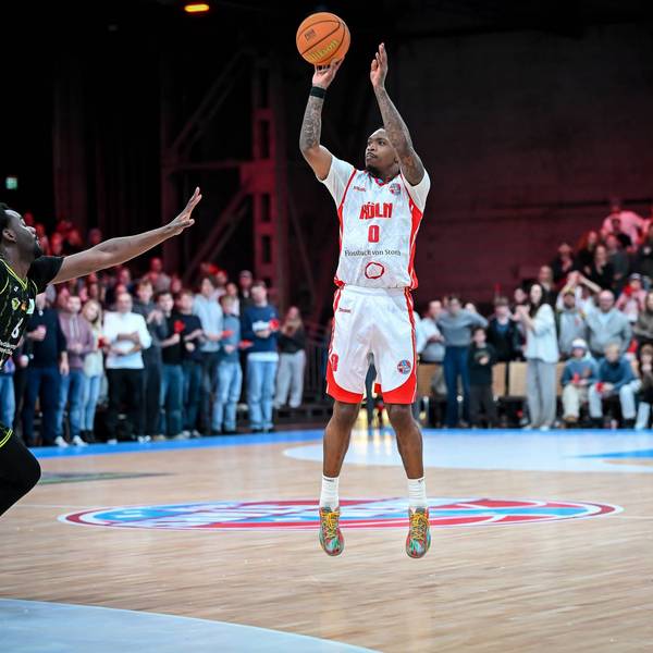 Barmer 2. Basketball Bundesliga ProA: Rheinstars Köln vs. BBC Bayreuth, 11.01.2026 Cedric Cezell Russell Jr. RheinStarsKöln 0, Barmer 2. Basketball Bundesliga ProA: Rheinstars Köln vs. BBC Bayreuth am 11.01.2026 in der Motorworld Köln in Koeln Nordrhein-Westfalen *** Barmer 2 Basketball Bundesliga ProA Rheinstars Köln vs BBC Bayreuth, 11 01 2026 Cedric Cezell Russell Jr RheinStarsKöln 0 , Barmer 2 Basketball Bundesliga ProA Rheinstars Köln vs BBC Bayreuth on 11 01 2026 at Motorworld Köln in Cologne North Rhine-Westphalia Copyright: xBEAUTIFULxSPORTS/Mueller-Laschetx