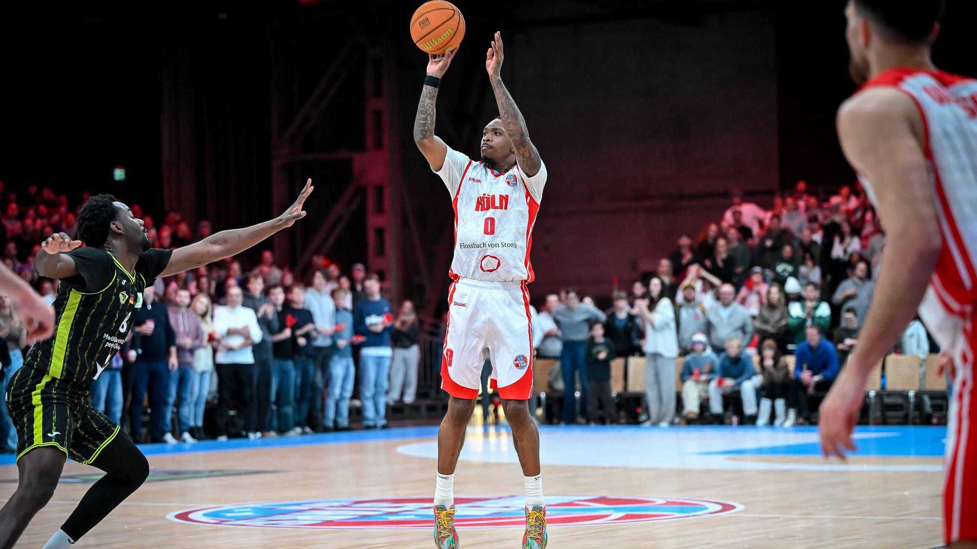 Barmer 2. Basketball Bundesliga ProA: Rheinstars Köln vs. BBC Bayreuth, 11.01.2026 Cedric Cezell Russell Jr. RheinStarsKöln 0, Barmer 2. Basketball Bundesliga ProA: Rheinstars Köln vs. BBC Bayreuth am 11.01.2026 in der Motorworld Köln in Koeln Nordrhein-Westfalen *** Barmer 2 Basketball Bundesliga ProA Rheinstars Köln vs BBC Bayreuth, 11 01 2026 Cedric Cezell Russell Jr RheinStarsKöln 0 , Barmer 2 Basketball Bundesliga ProA Rheinstars Köln vs BBC Bayreuth on 11 01 2026 at Motorworld Köln in Cologne North Rhine-Westphalia Copyright: xBEAUTIFULxSPORTS/Mueller-Laschetx