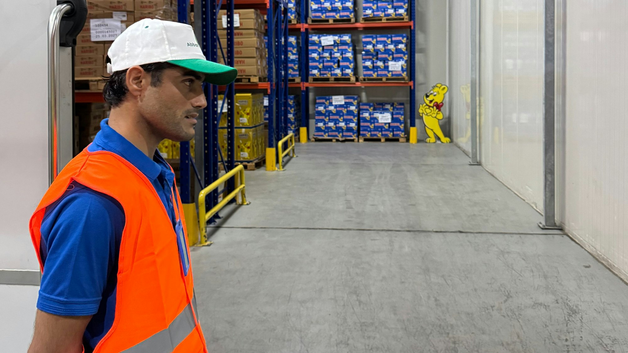 Eine Lagerhalle an der König-Faisal-Straße in Dschidda