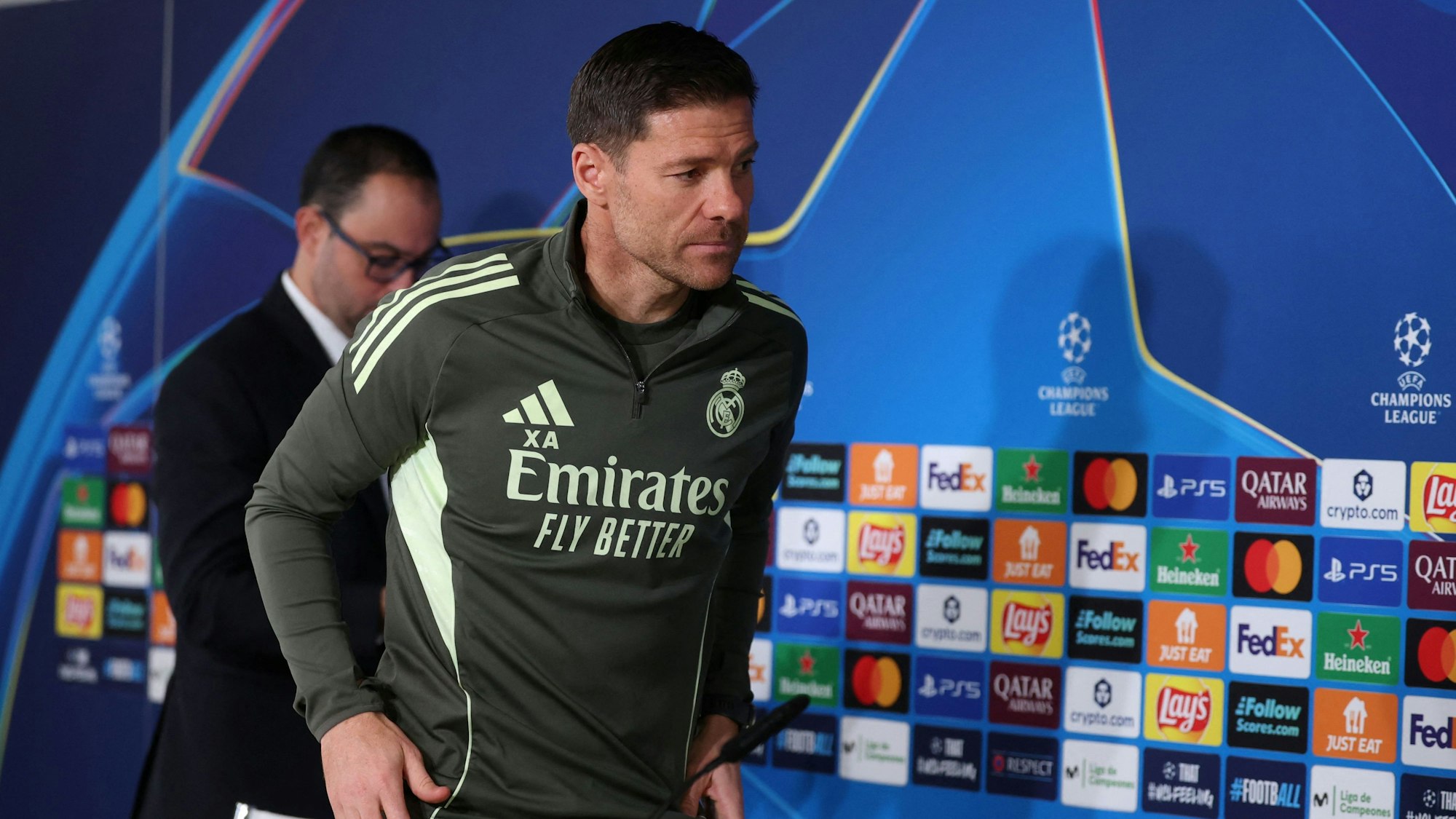 Das Bild zeigt Xabi Alonso. Foto: Pierre-Philippe MARCOU / AFP