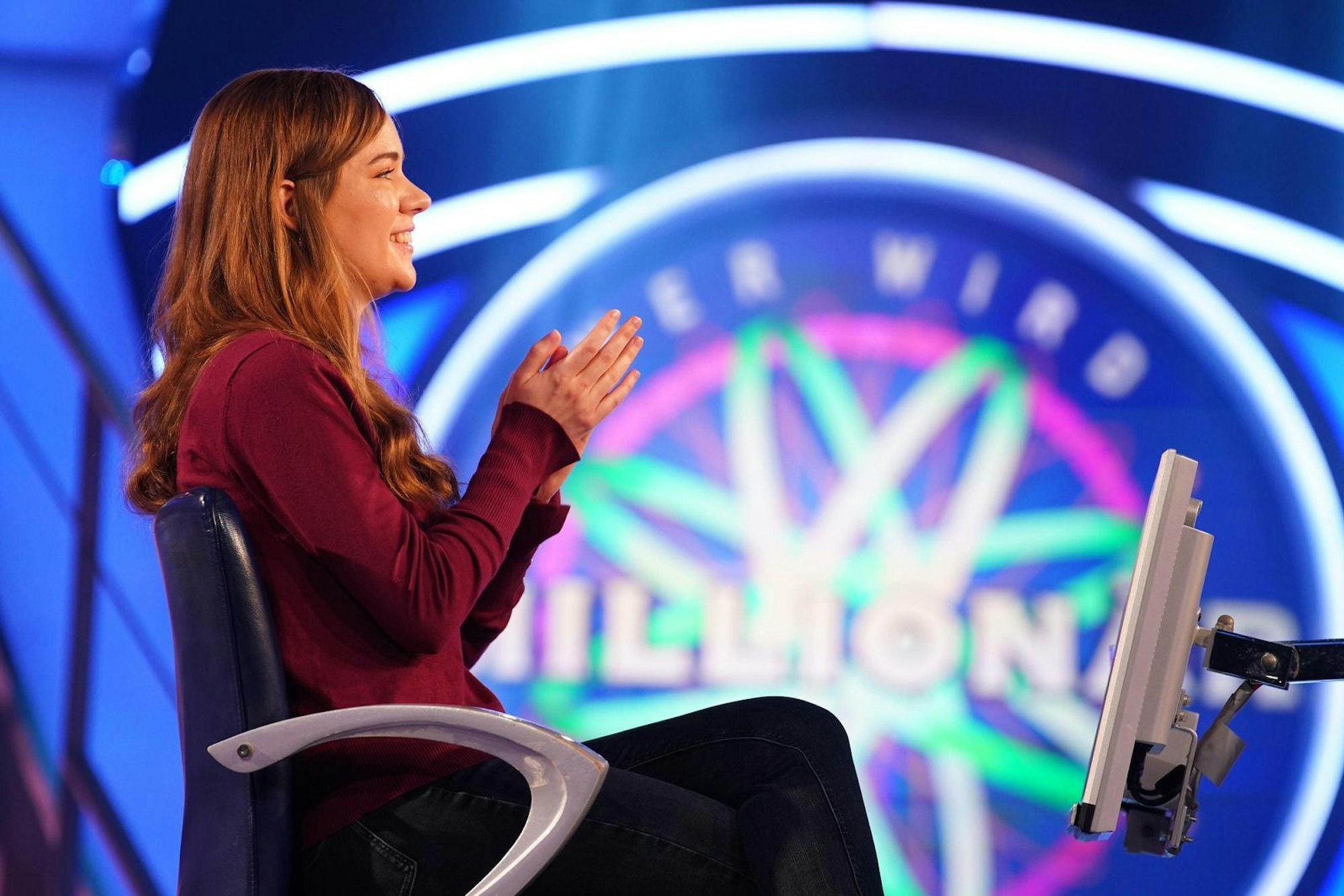 Doktorandin Milena Wein entschied: „Ich bin kein Zocker.“ Sie ging mit 32.000 Euro. (Bild: RTL / Stefan Gregorowius)