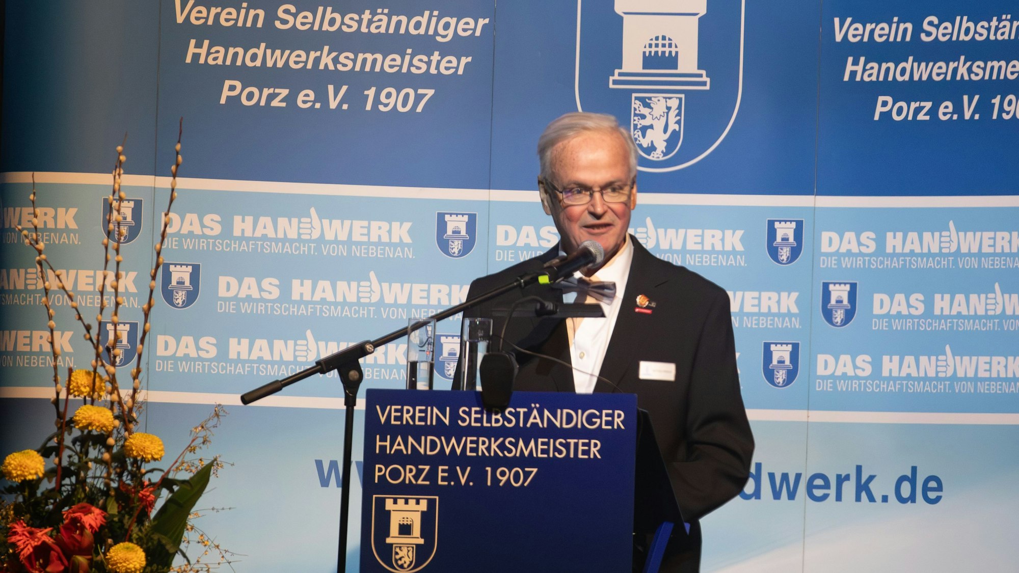 Redner/innen auf dem Neujahrsempfang Porzer Handwerksmeister 2026