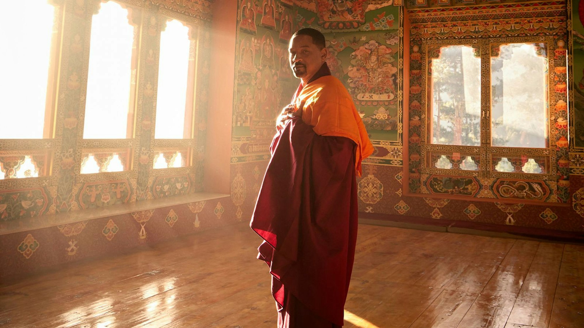 Schauspieler Will Smith begibt sich in der neuen siebenteiligen National Geographic Dokumentation „Von Pol zu Pol mit Will Smith“ auf ein außergewöhnliches Abenteuer. (Bild: National Geographic)