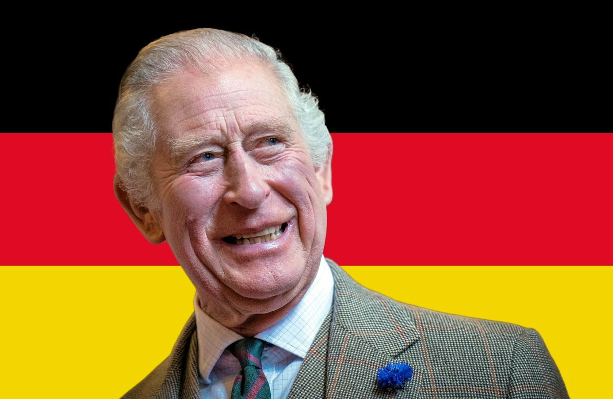 Etwas Britischeres als den König gibt es eigentlich nicht. Doch Charles III. hat ziemlich tiefe deutsche Wurzeln. (Bild: Jane Barlow-WPA Pool/Getty Images)