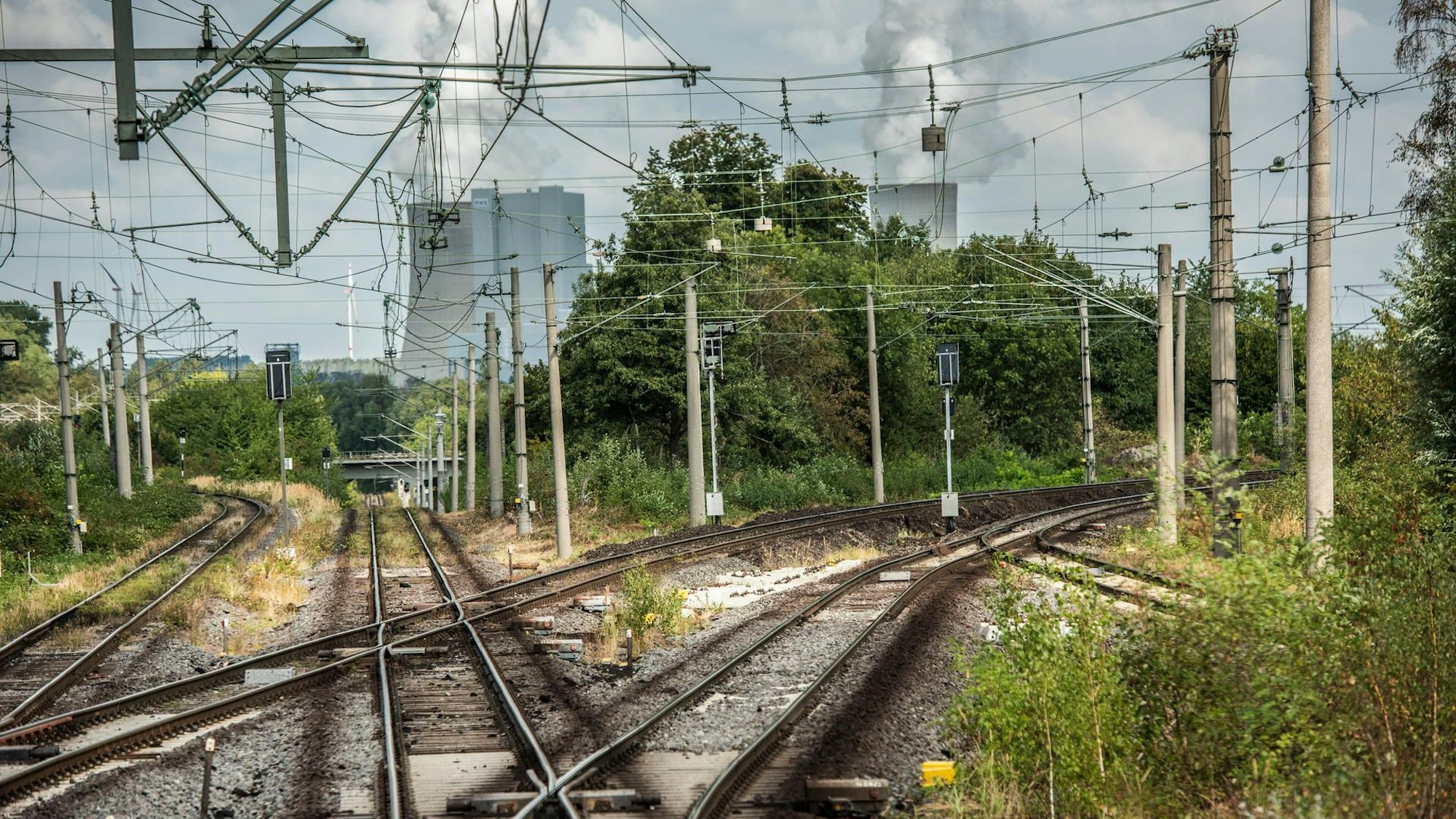 RWE-Braunkohle-Werkbahn RWE Braunkohle Werkbahn Rheinbraun Führerstand Lokomotive Lokführer Walter Scholz Bergheim Niederaußem rheinisches Braunkohlerevier 28.08.2018 Foto: Uwe Weiser
