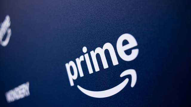 Das Prime-Logo auf blauem Hintergrund.