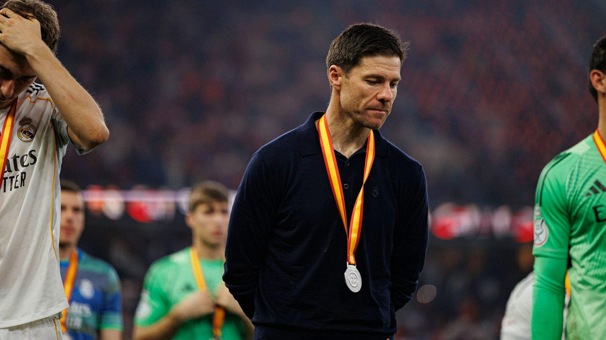 Xabi Alonso ist enttäuscht.