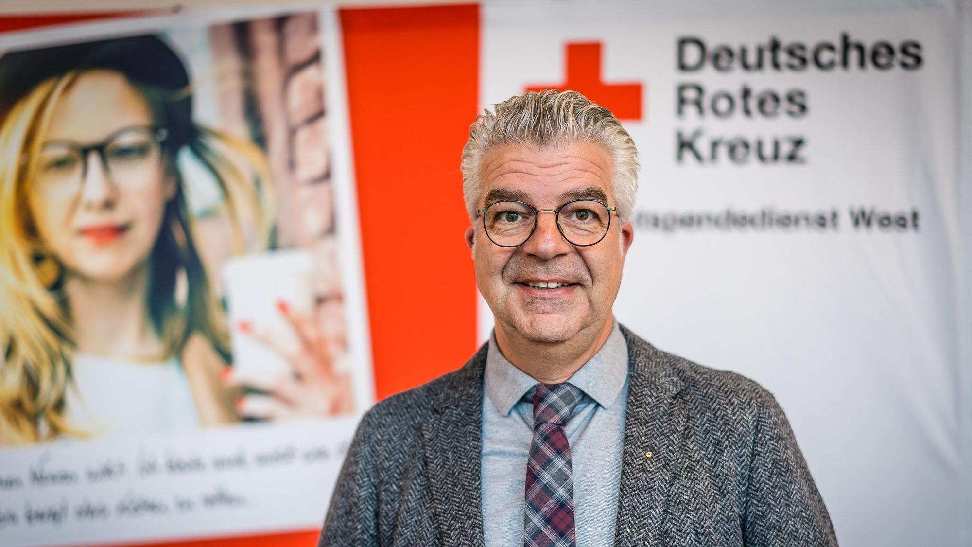 DRK-Sprecher Stephan David Küpper.