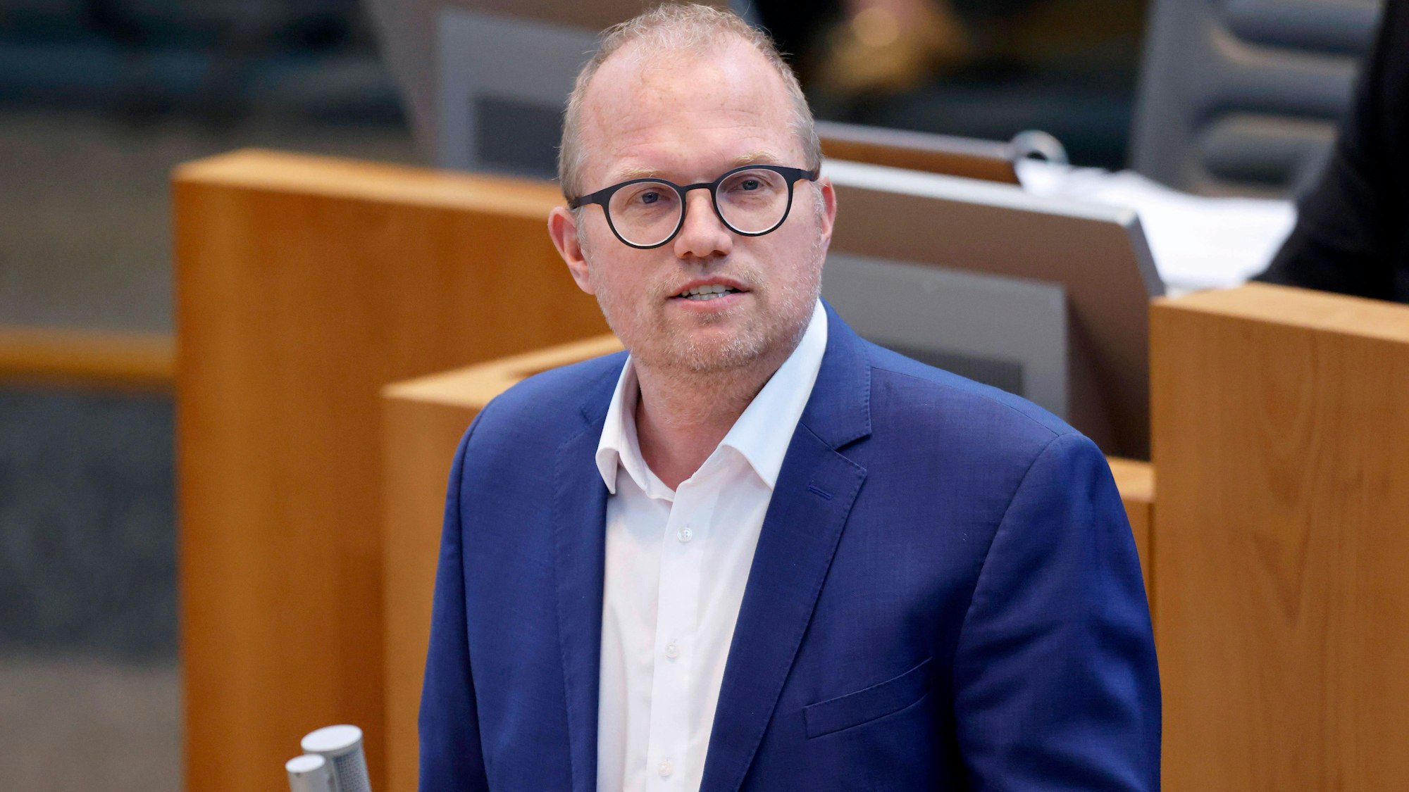 Auch der SPD-Politiker Jochen Ott aus Köln ist als Spitzenkandidat der SPD weiter im Rennen.