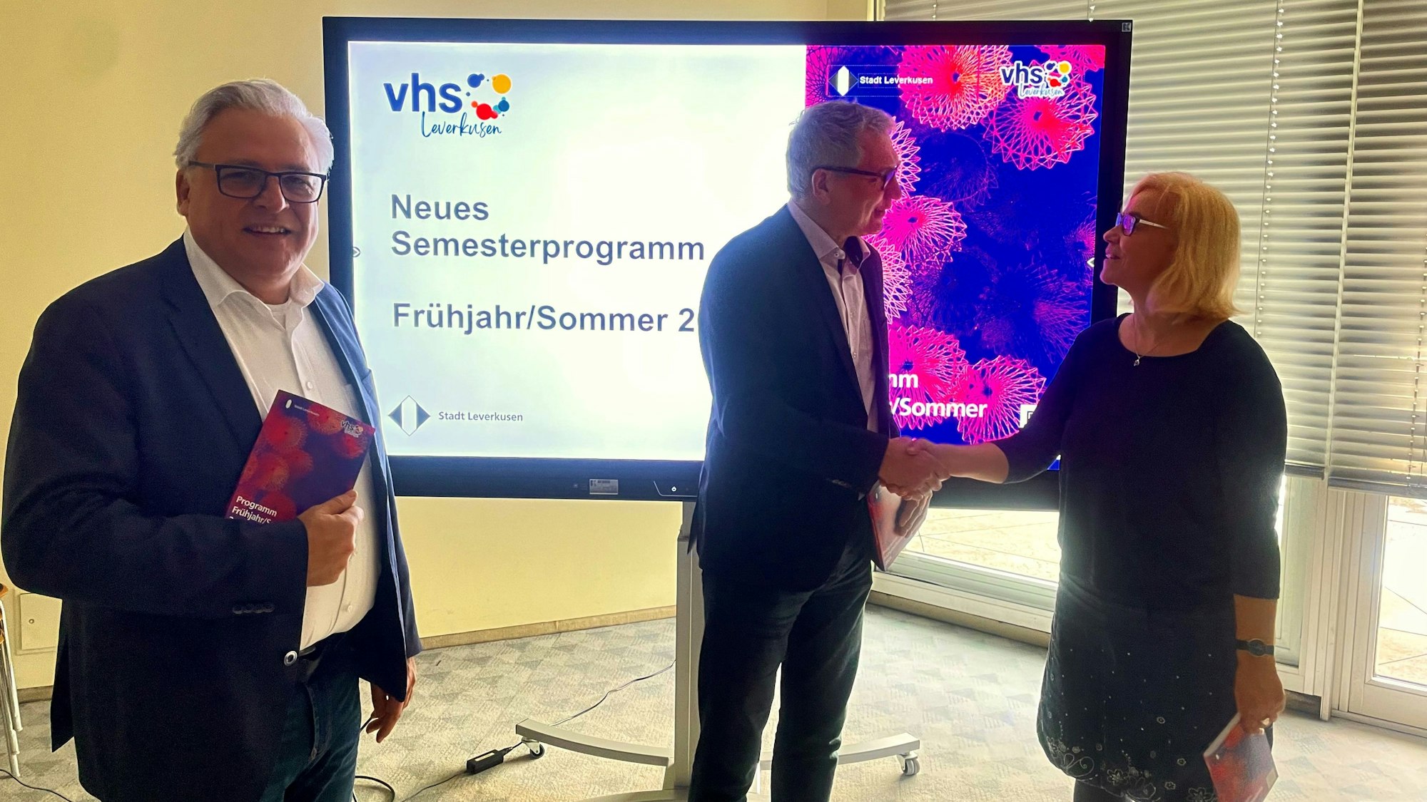 Die Vorstellung des Jahresprogrammes in der VHS fand im Forum statt.