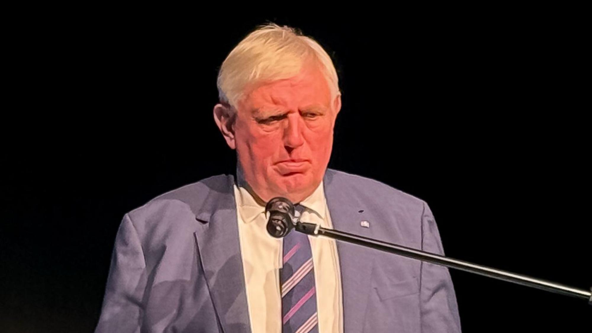 NRW-Arbeitsminister Karl-Josef Laumann war Gast beim Neujahrsempfang der Wipperfürther CDU in der Alten Drahtzieherei.
