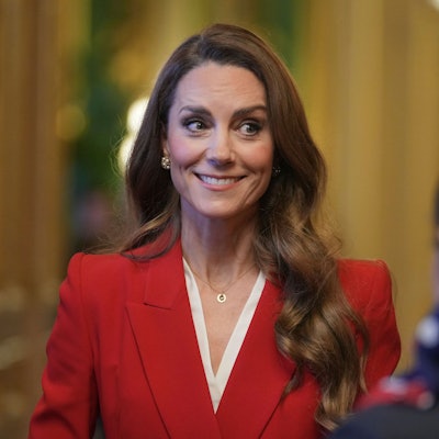 Prinzessin Kate empfängt Mitglieder der englischen Rugby-Frauenmannschaft auf Schloss Windsor.