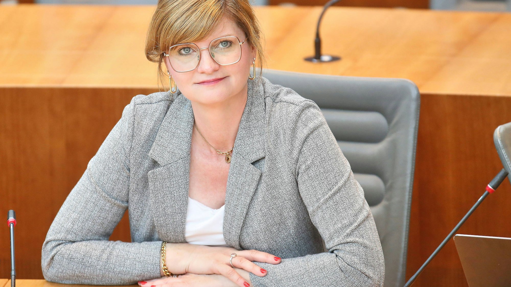 Sarah Philipp, Co-Vorsitzende der NRW-SPD aus Duisburg, gilt ebenfalls als potenzielle Spietzenkadidatin.