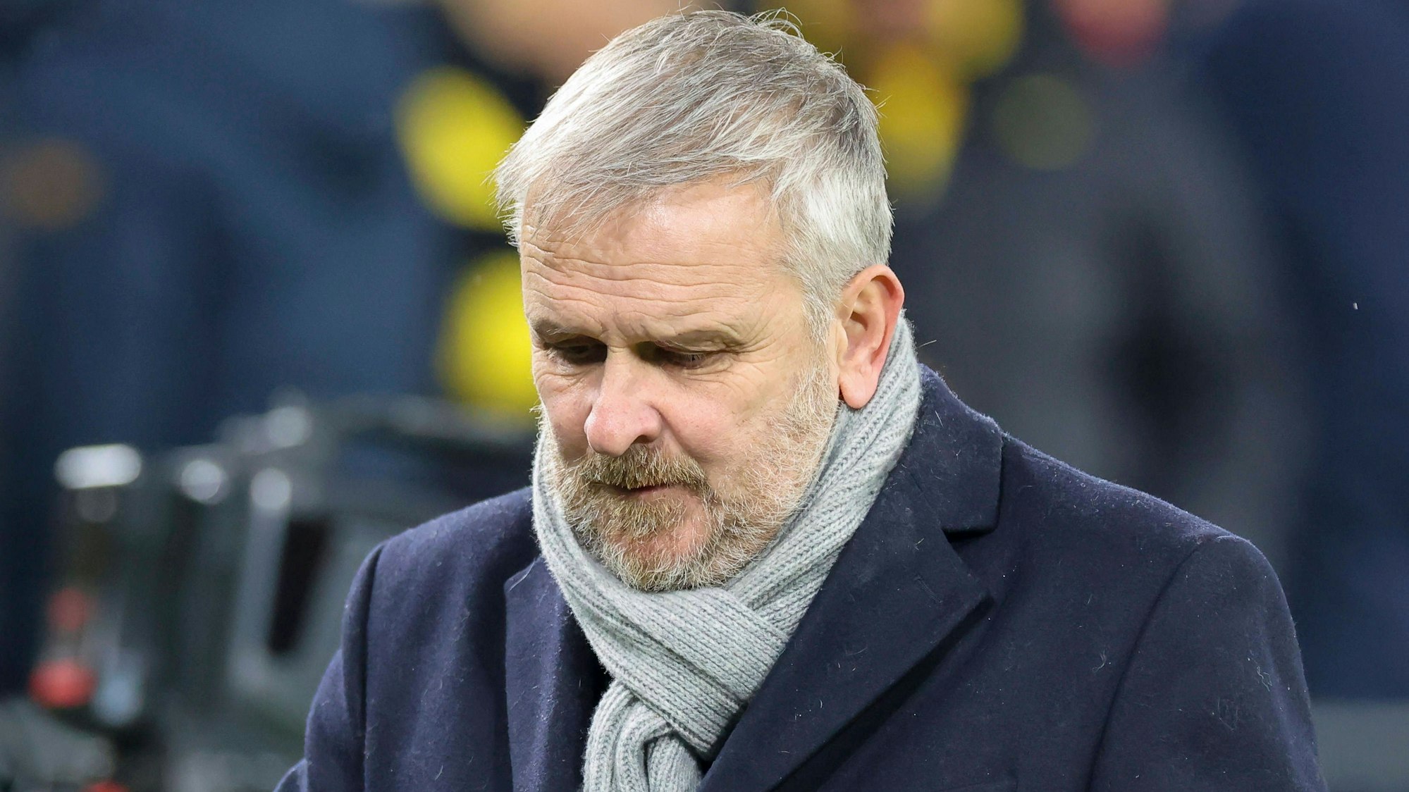 Dietmar Hamann als Experte im Stadion.