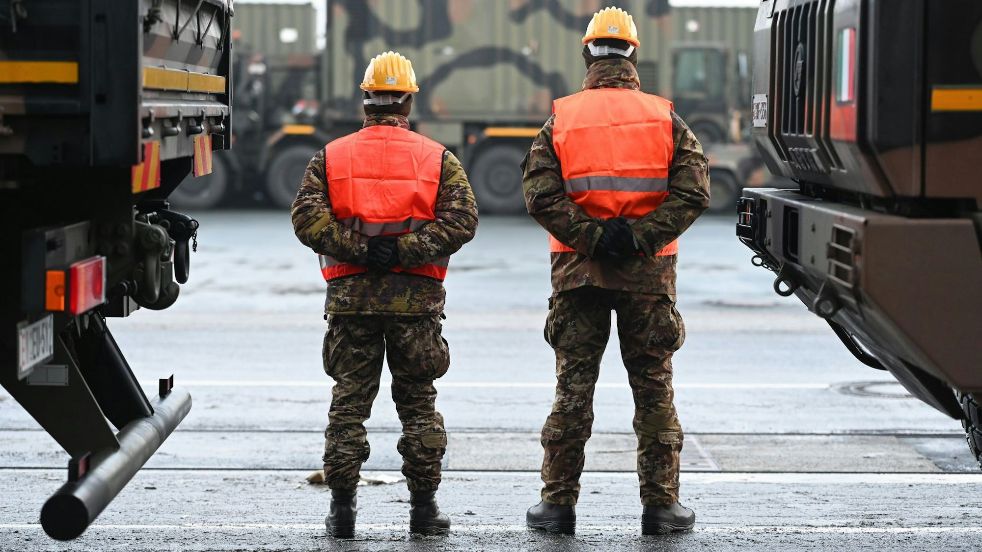Insgesamt sind elf Nato-Länder an dem Manöver beteiligt.