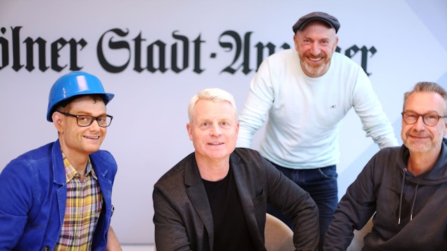 Redner-Krise im Karneval? Warum es immer schwieriger in der Bütt wird: Gespräch mit Guido Cantz, Martin Schopps, Volker Weininger. Foto: Arton Krasniqi