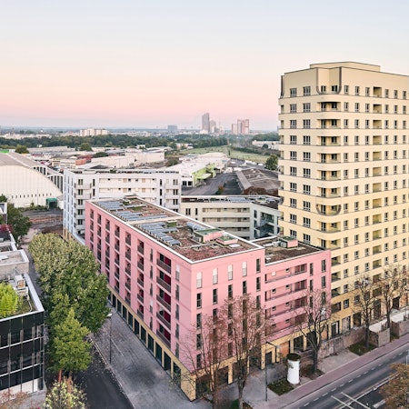 Die Wohnungen der GAG in der Sechtemer Straße sind mit die ersten bezugsfertigen, an denen das Kooperative Baulandmodell Anwendung fand.