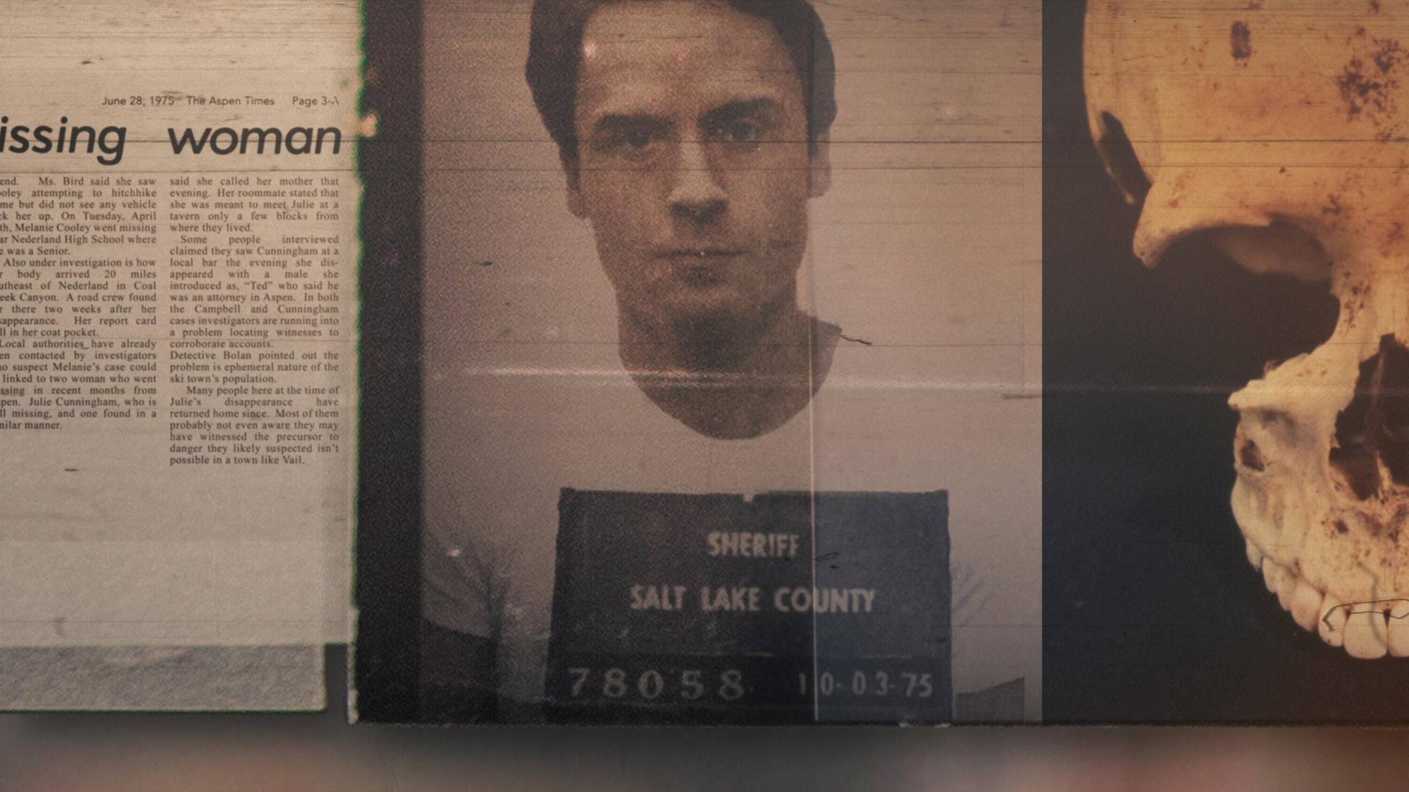Alte Aufnahmen von Ted Bundy.