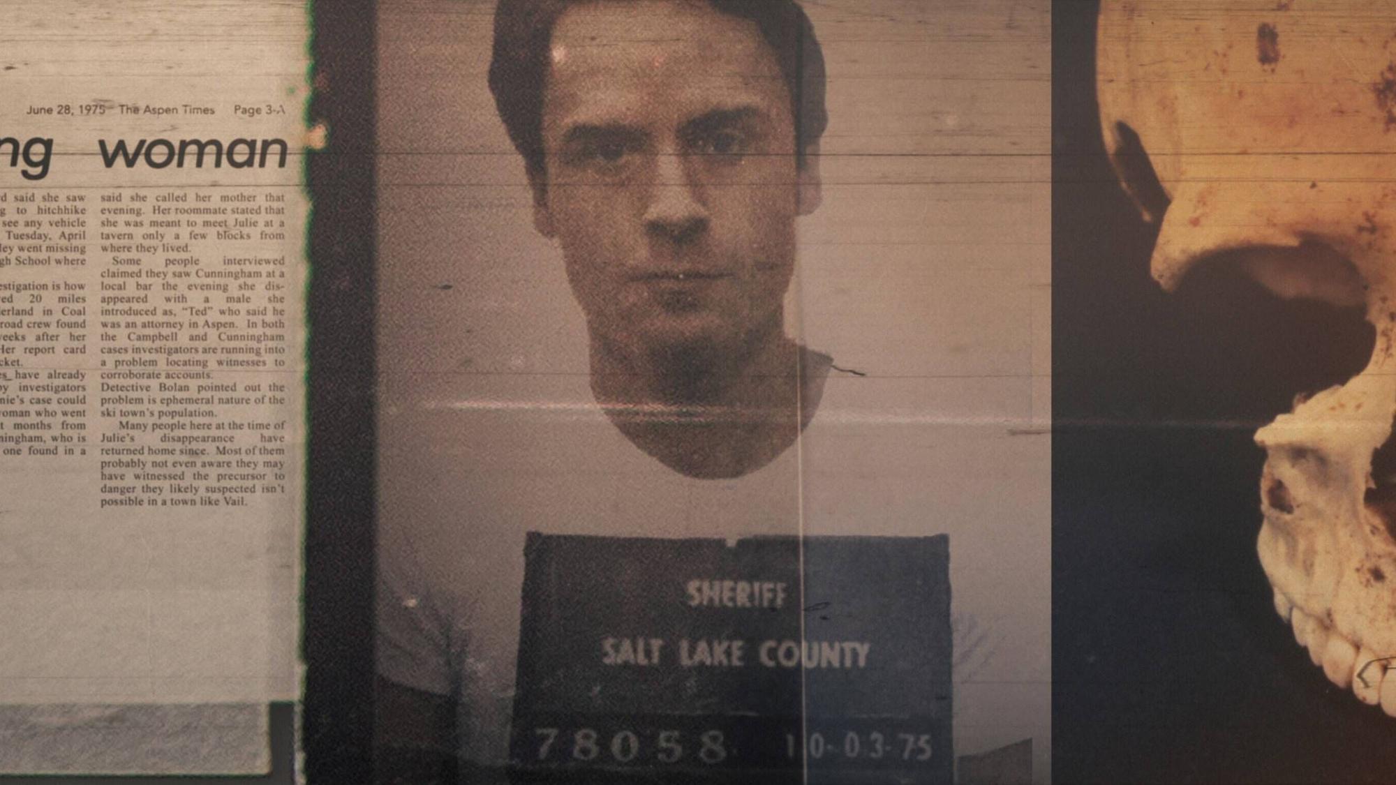 Archivmaterial von Ted Bundy.