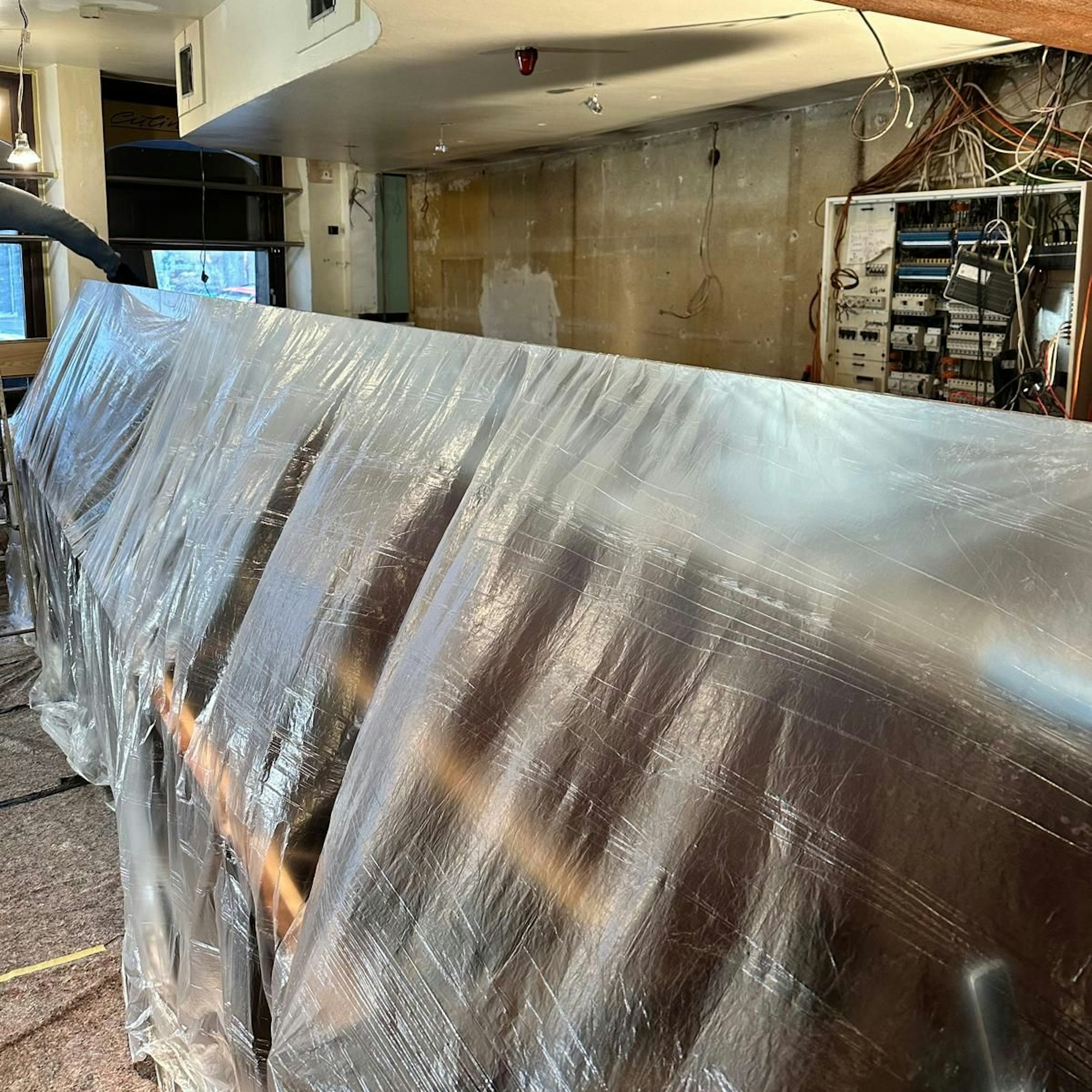 Derzeit finden Renovierungsarbeiten im Culinarius statt.