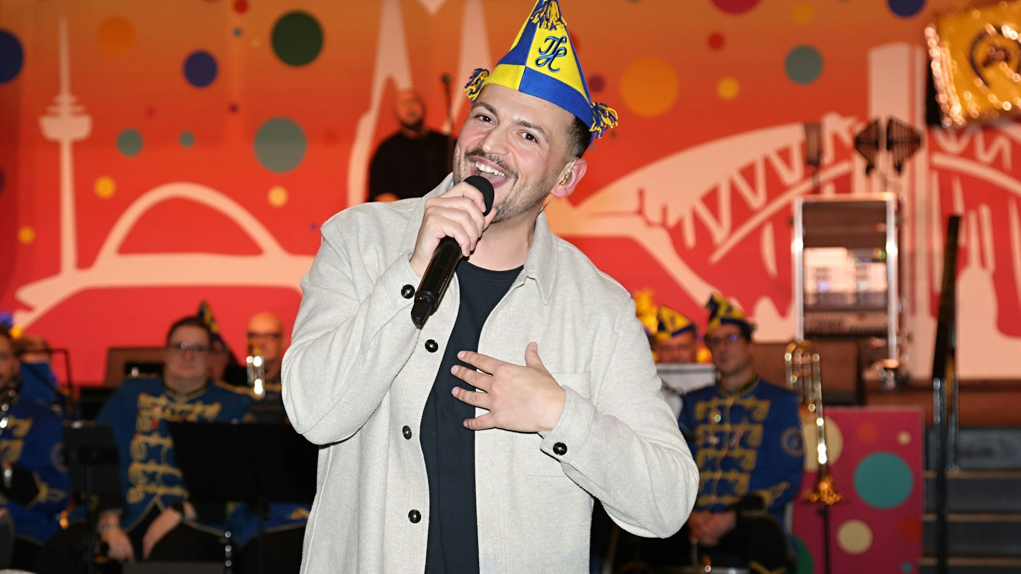 Die Band Bel Air beim Auftritt im Pullman-Hotel.