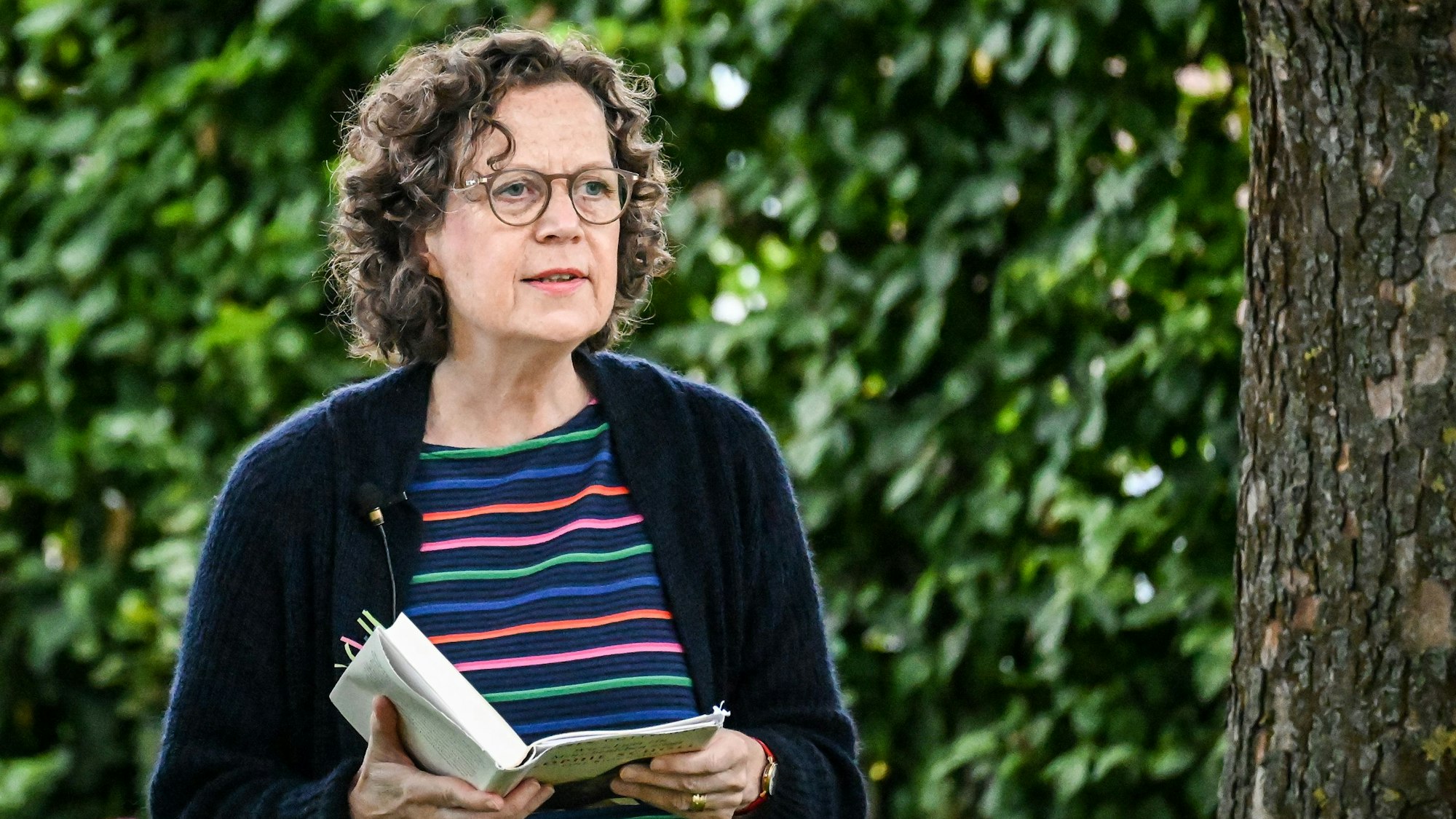 Dr. Maren Gottschalk bei einer Lesung.