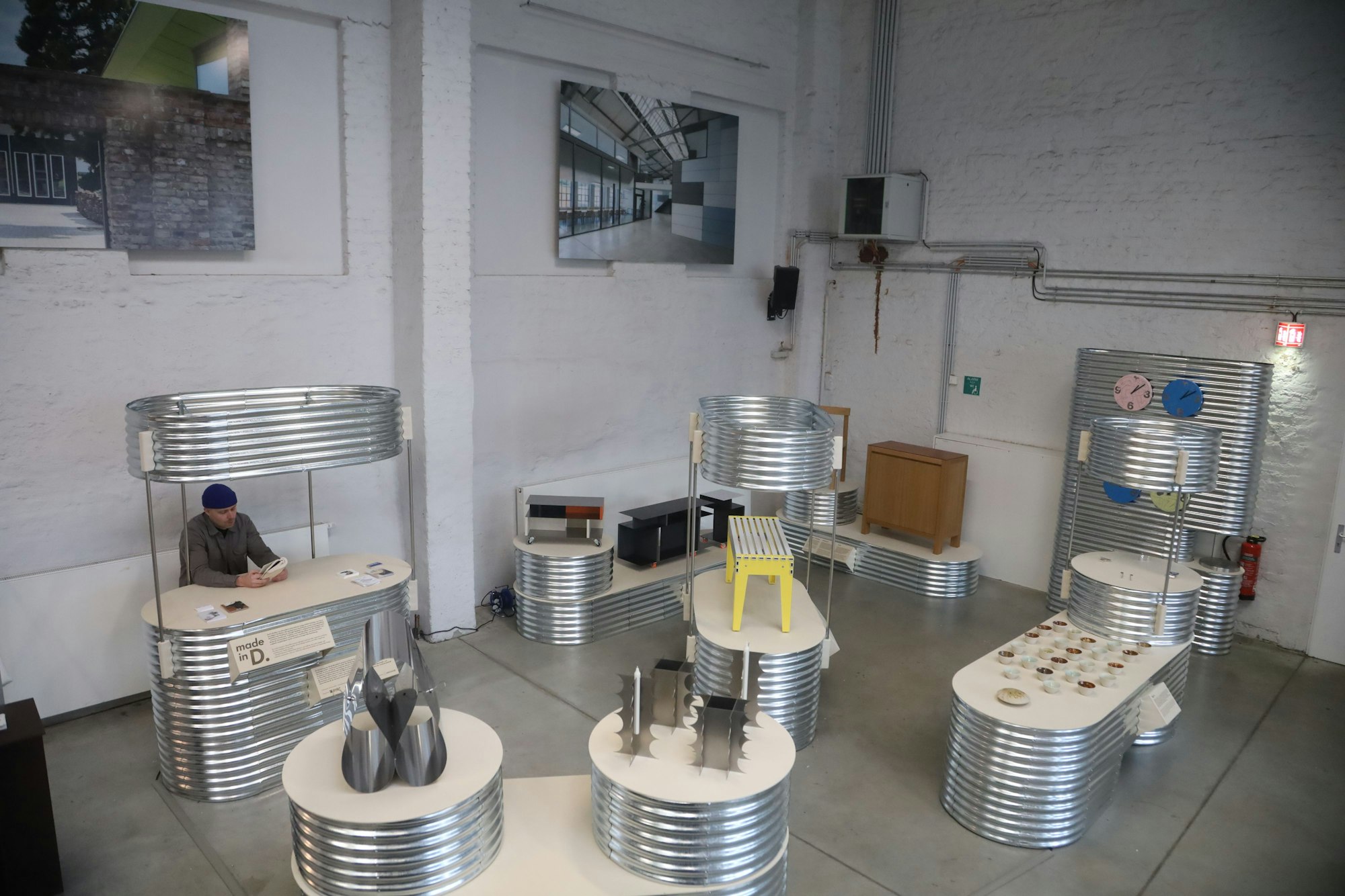 16.01.2026, Köln: Die Hallen in Rundgang Ehrenfeld: über das traditionelle Design-Festival „Passagen“. Foto: Arton Krasniqi