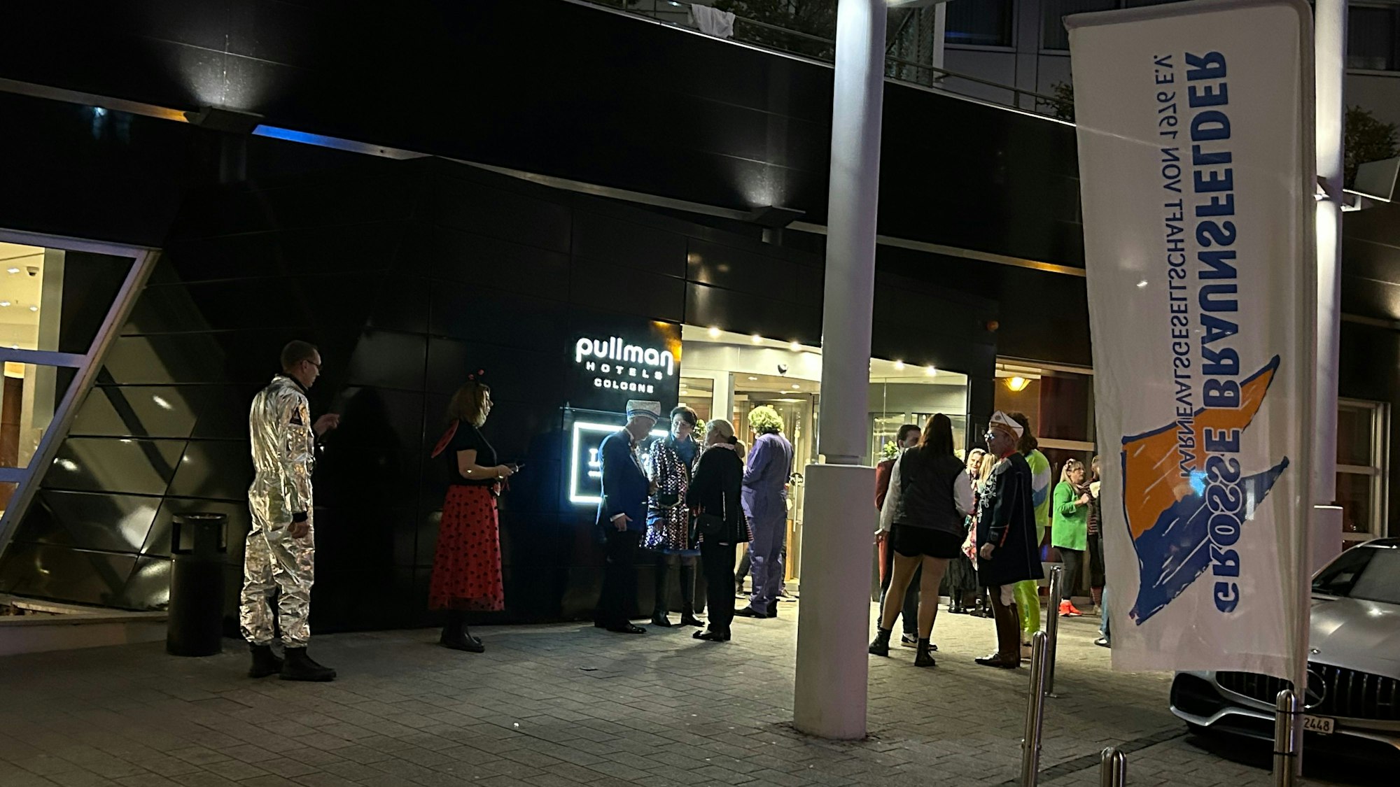 Außenansicht vom Pullman-Hotel in Köln.